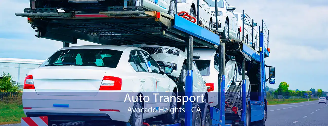 Auto Transport Avocado Heights - CA