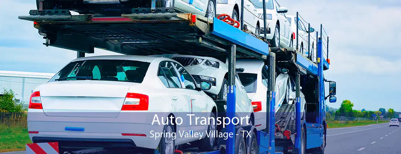 Auto Transport Spring Valley Village - TX