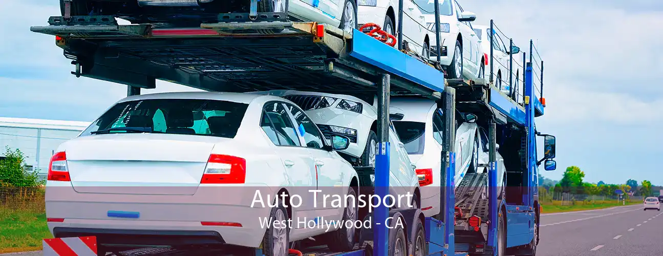 Auto Transport West Hollywood - CA