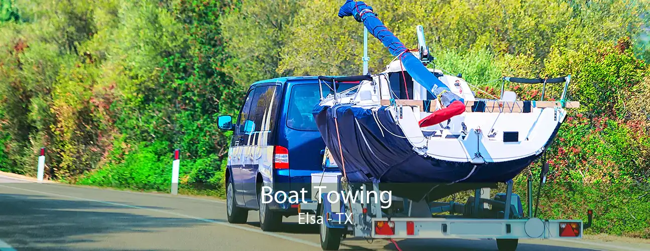 Boat Towing Elsa - TX