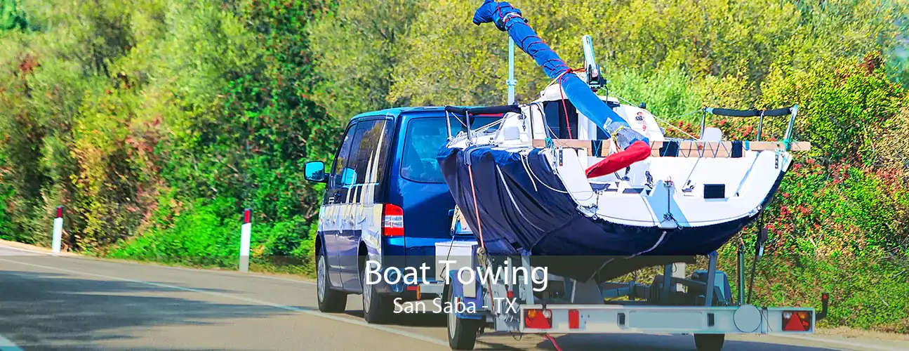 Boat Towing San Saba - TX