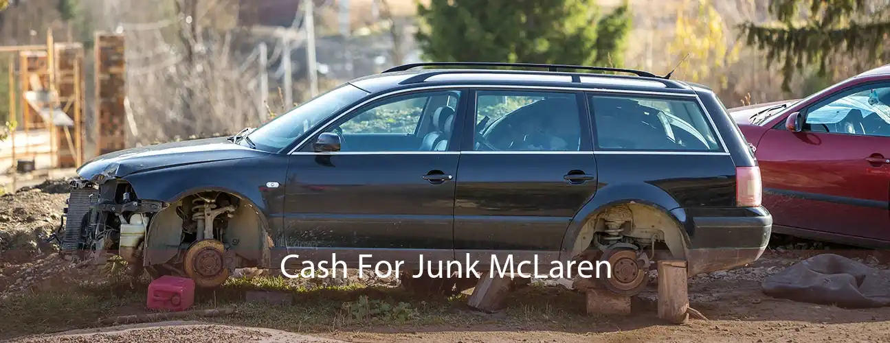Cash For Junk McLaren 