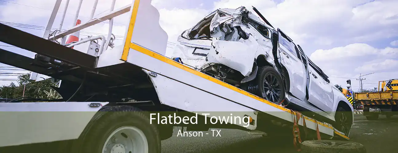 Flatbed Towing Anson - TX