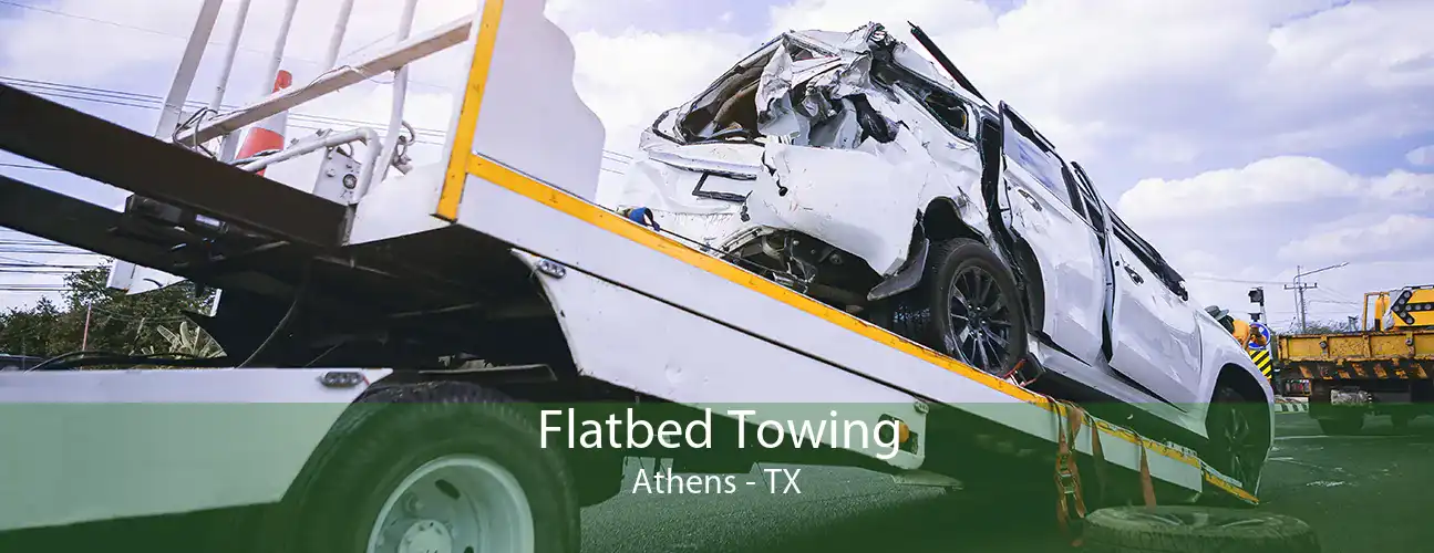 Flatbed Towing Athens - TX
