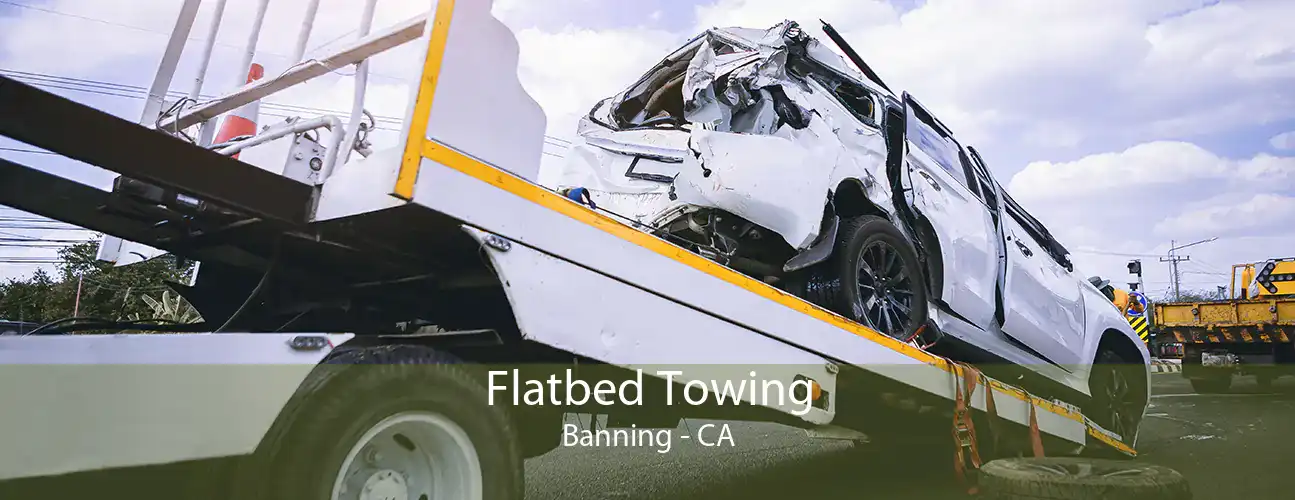 Flatbed Towing Banning - CA