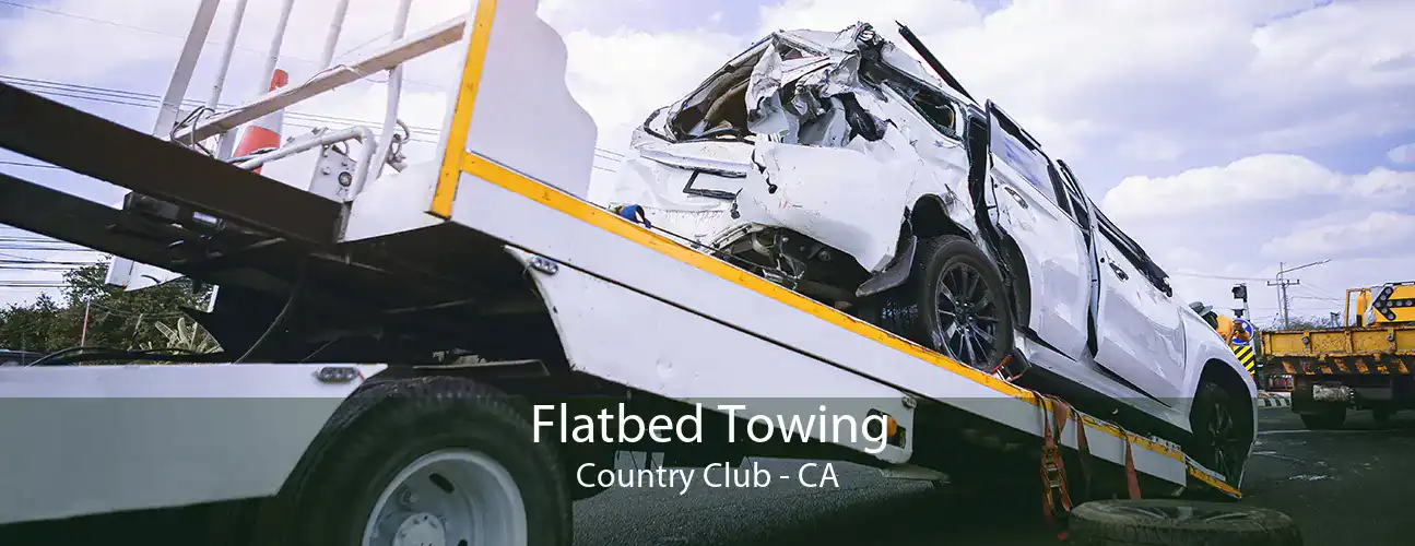 Flatbed Towing Country Club - CA