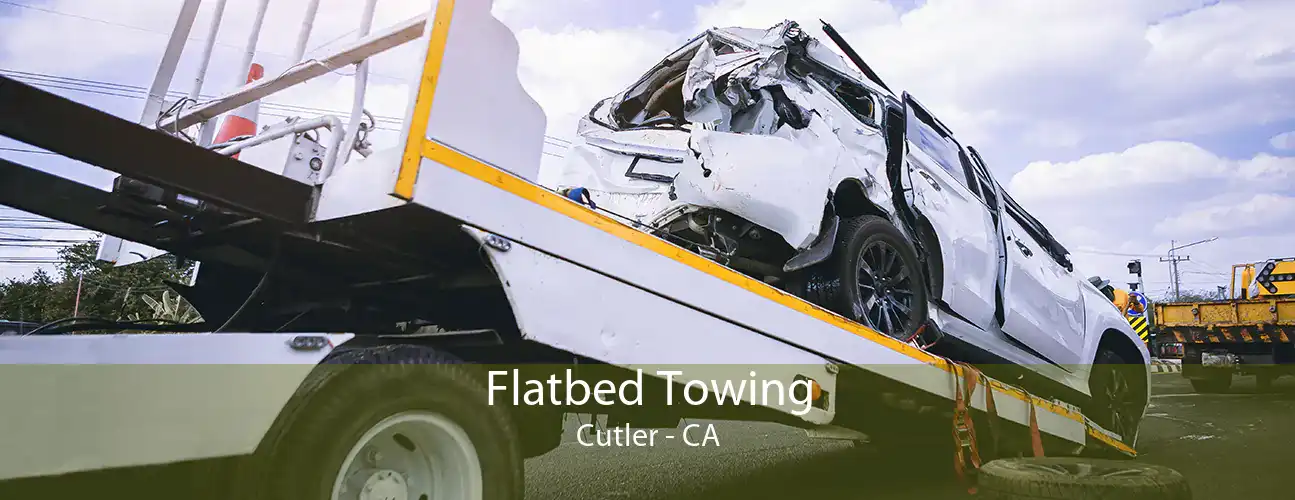 Flatbed Towing Cutler - CA