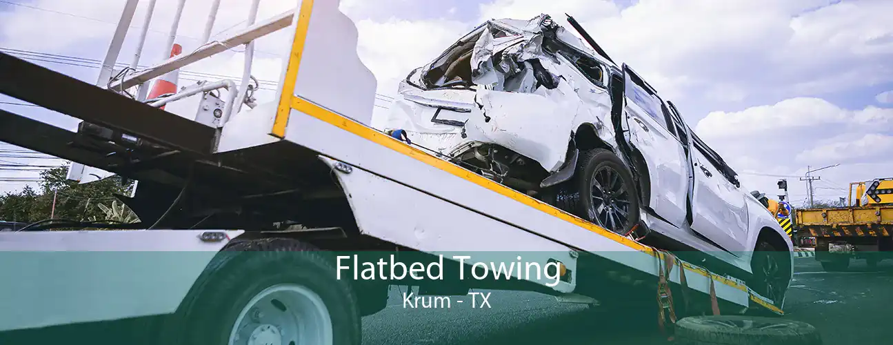 Flatbed Towing Krum - TX