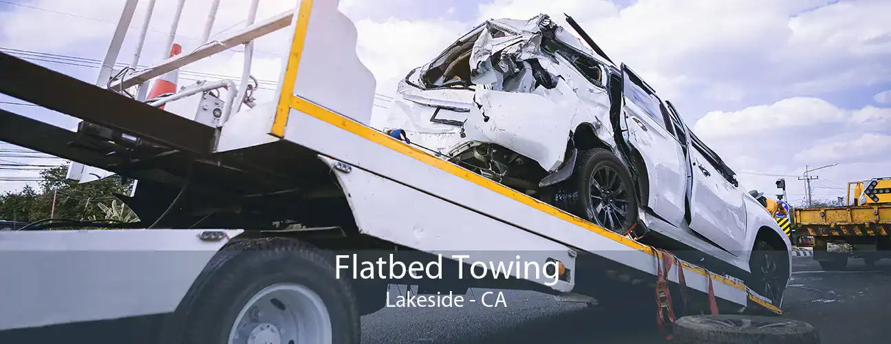 Flatbed Towing Lakeside - CA
