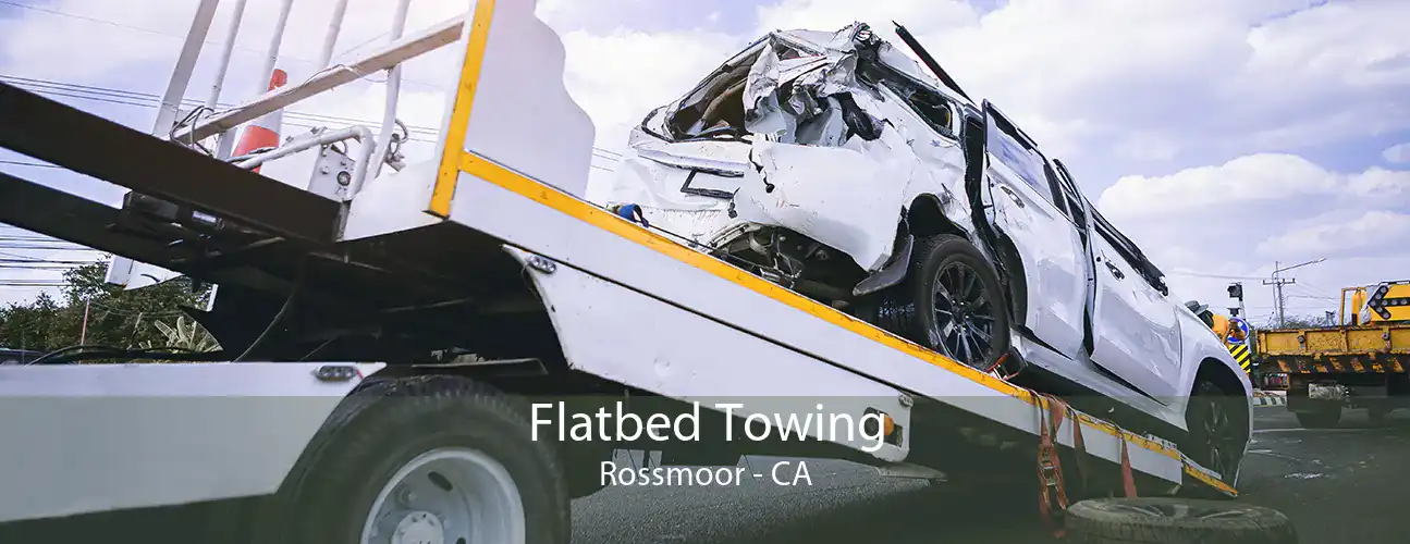 Flatbed Towing Rossmoor - CA