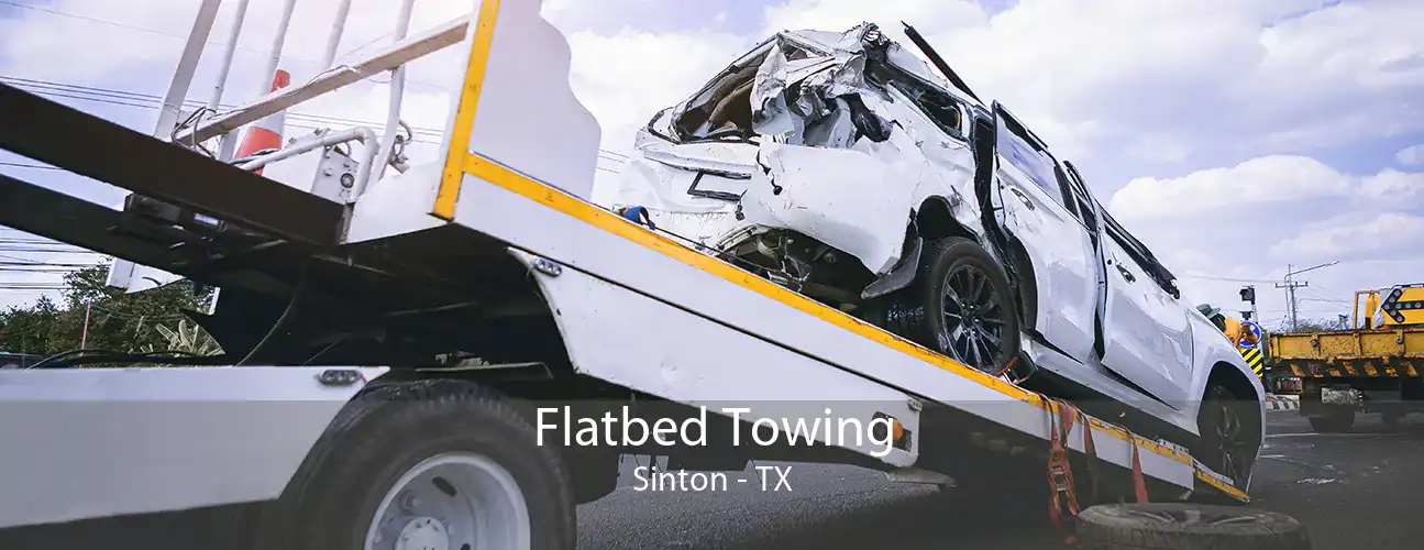 Flatbed Towing Sinton - TX