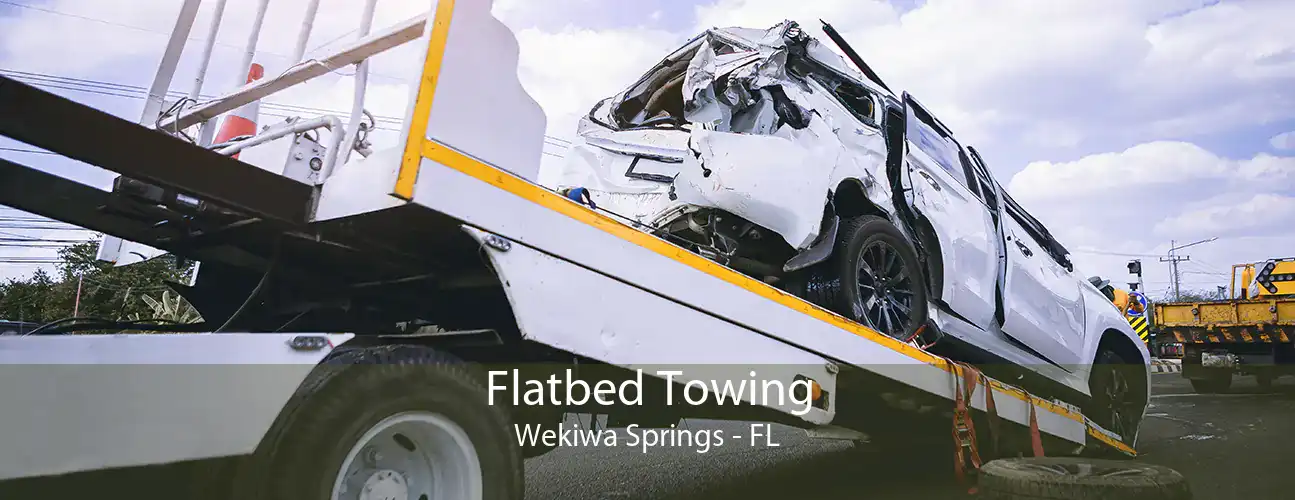 Flatbed Towing Wekiwa Springs - FL