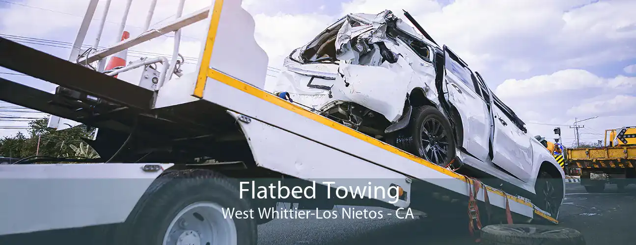 Flatbed Towing West Whittier-Los Nietos - CA