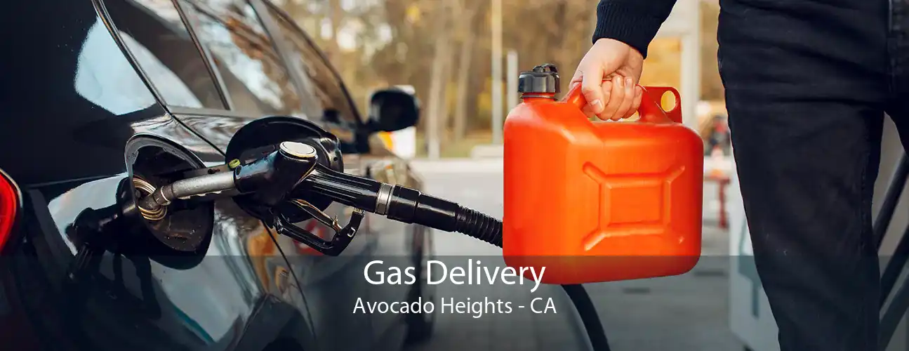 Gas Delivery Avocado Heights - CA