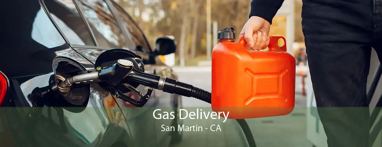Gas Delivery San Martin - CA