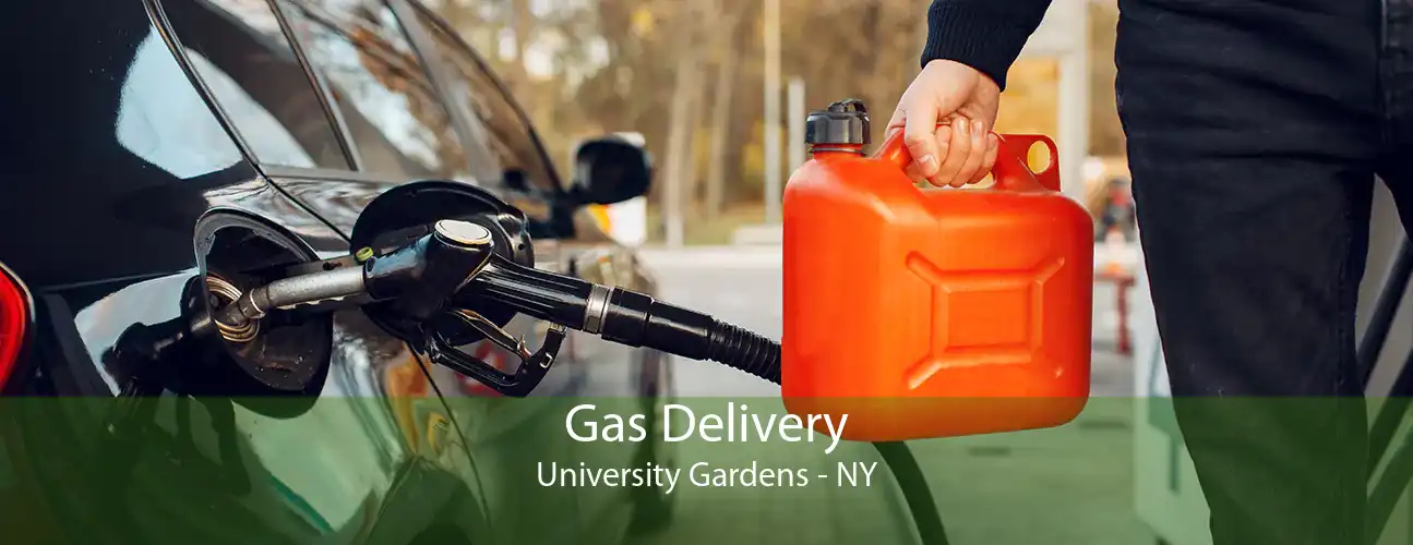 Gas Delivery University Gardens - NY