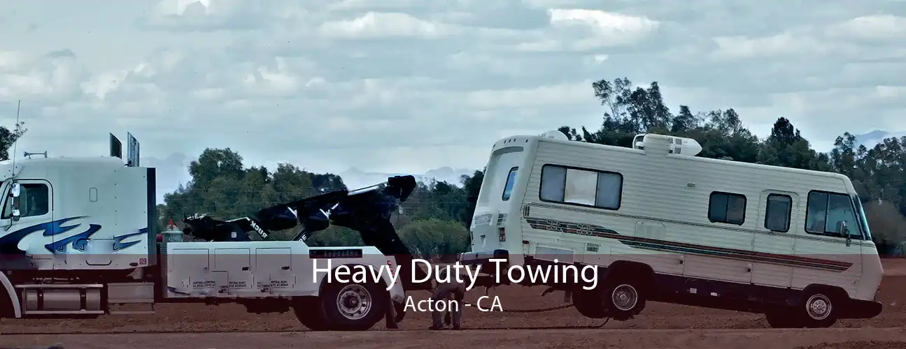 Heavy Duty Towing Acton - CA