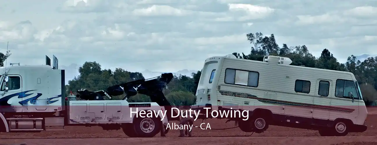 Heavy Duty Towing Albany - CA
