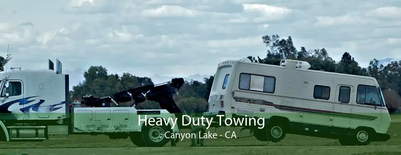 Heavy Duty Towing Canyon Lake - CA