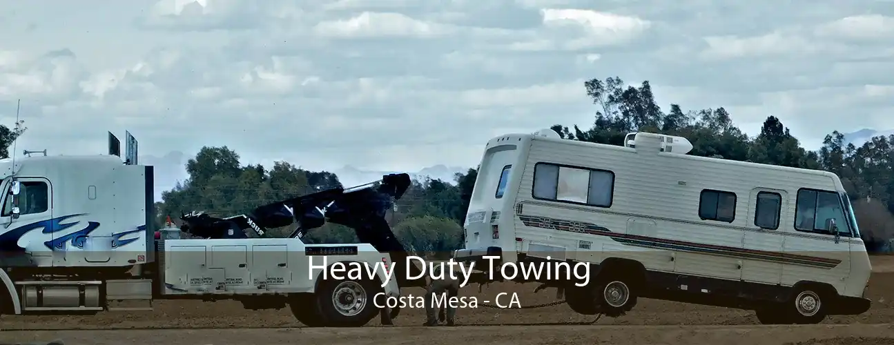 Heavy Duty Towing Costa Mesa - CA