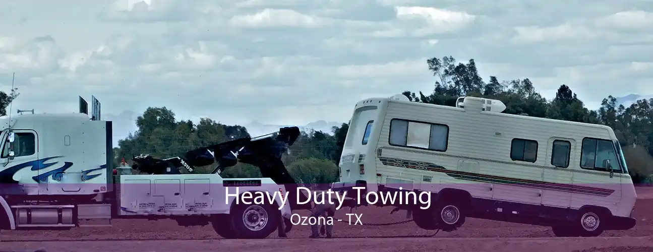 Heavy Duty Towing Ozona - TX