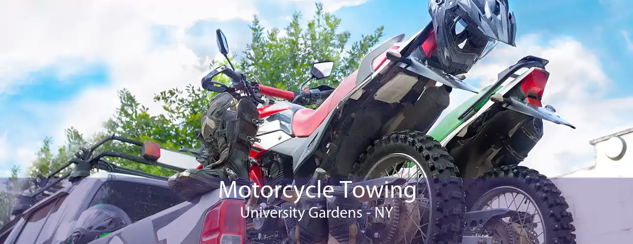 Motorcycle Towing University Gardens - NY