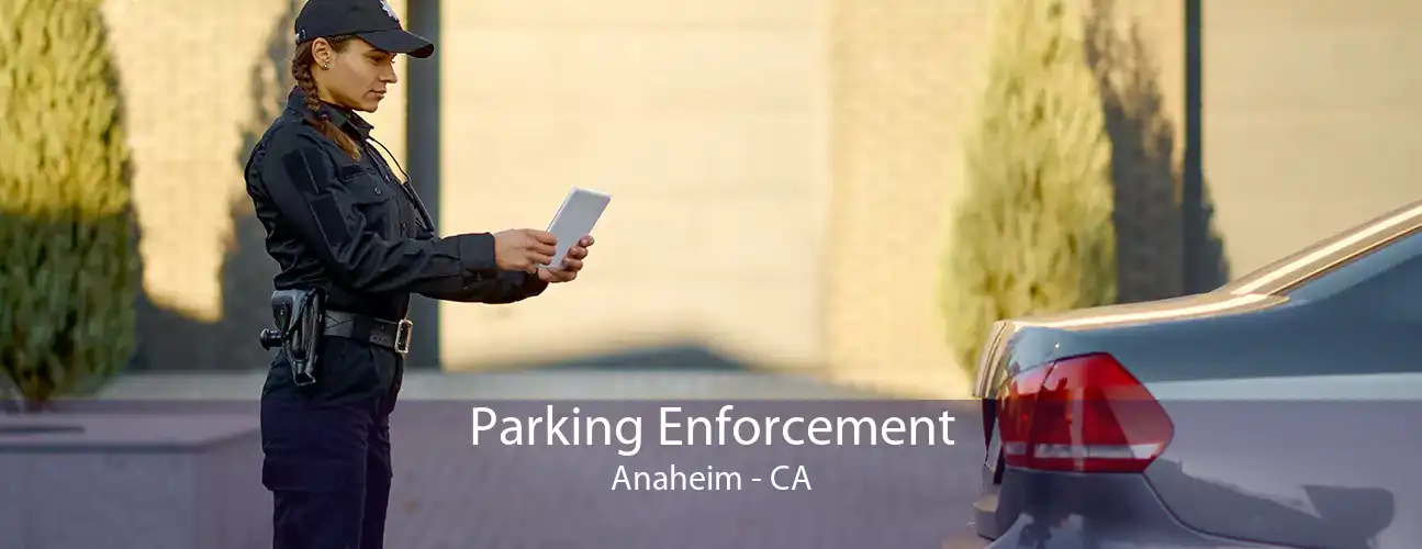 Parking Enforcement Anaheim - CA