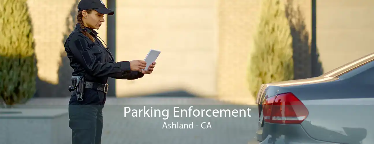 Parking Enforcement Ashland - CA