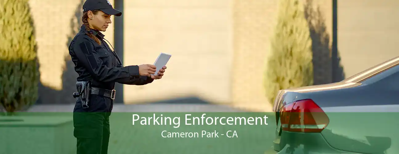 Parking Enforcement Cameron Park - CA