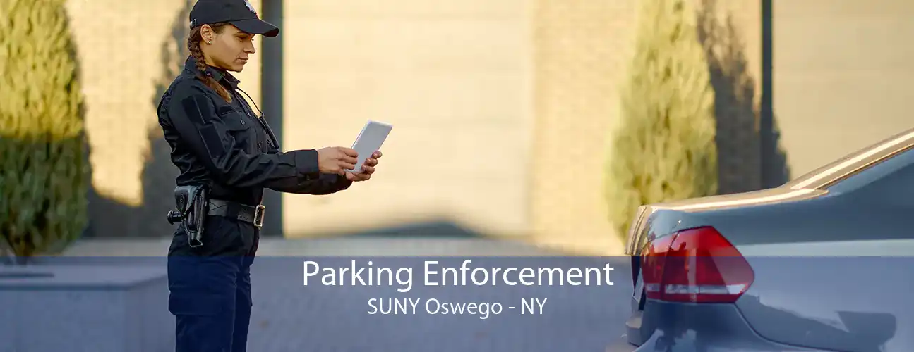 Parking Enforcement SUNY Oswego - NY