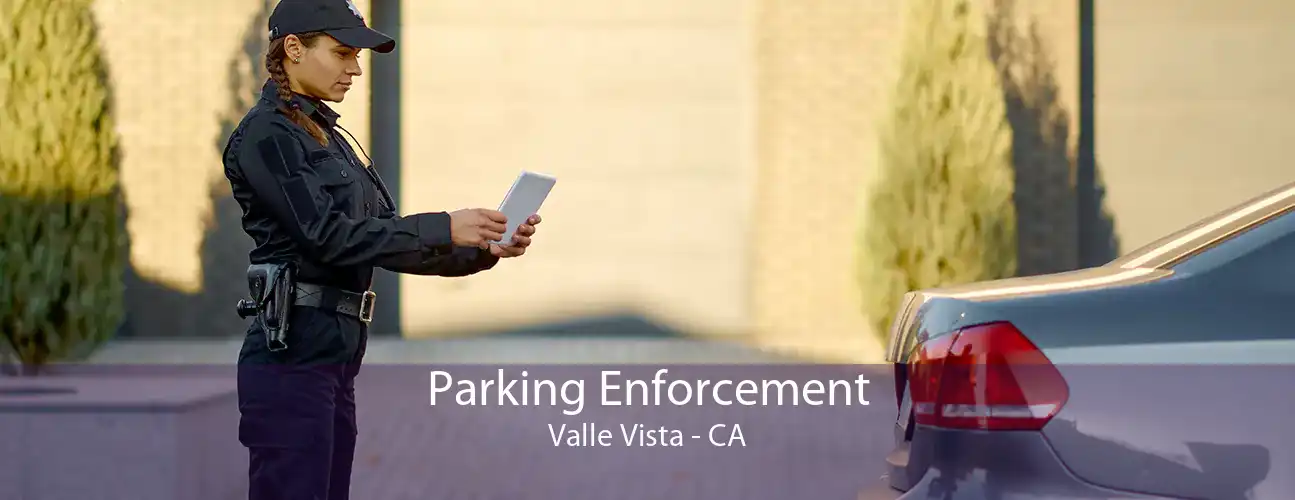 Parking Enforcement Valle Vista - CA