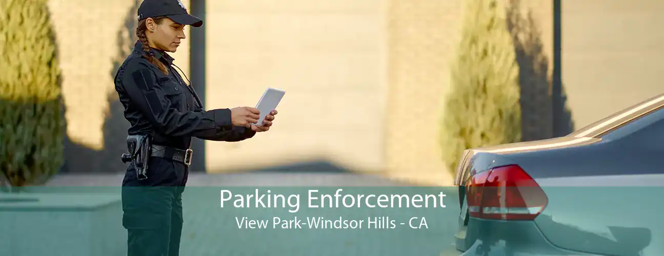 Parking Enforcement View Park-Windsor Hills - CA