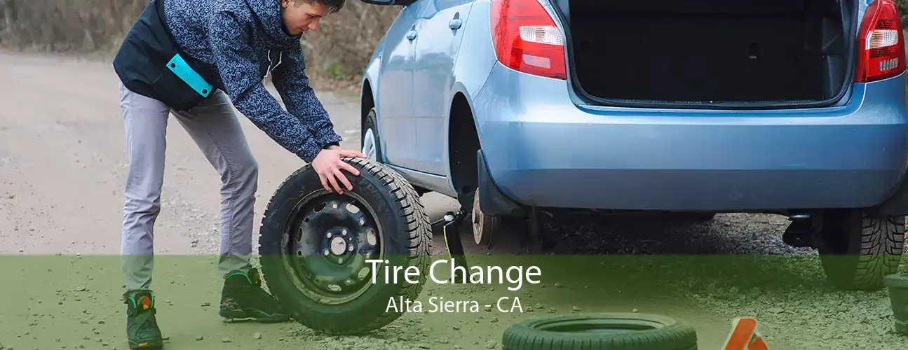 Tire Change Alta Sierra - CA