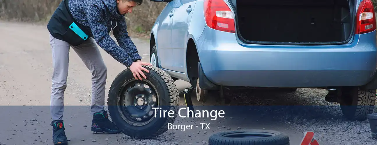 Tire Change Borger - TX