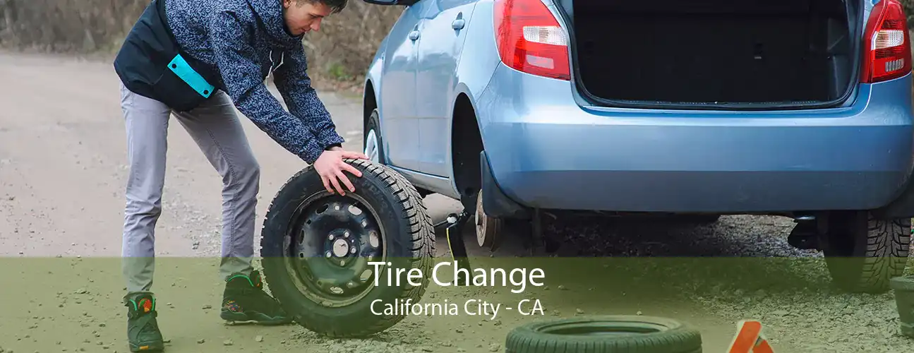 Tire Change California City - CA