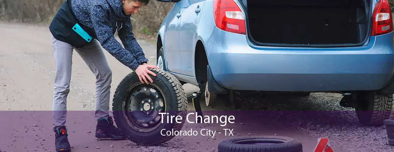 Tire Change Colorado City - TX