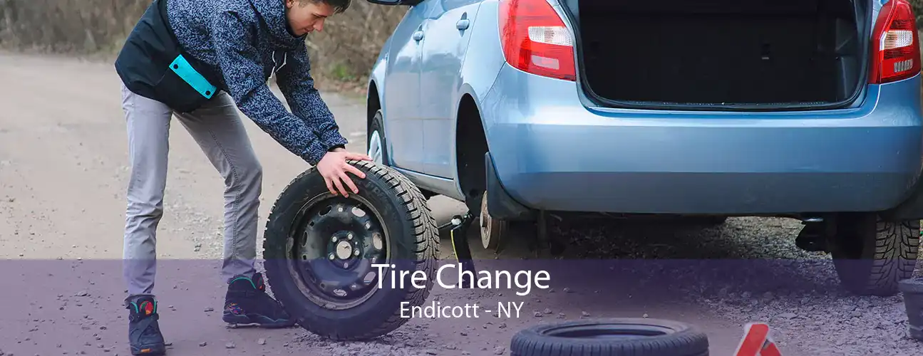 Tire Change Endicott - NY