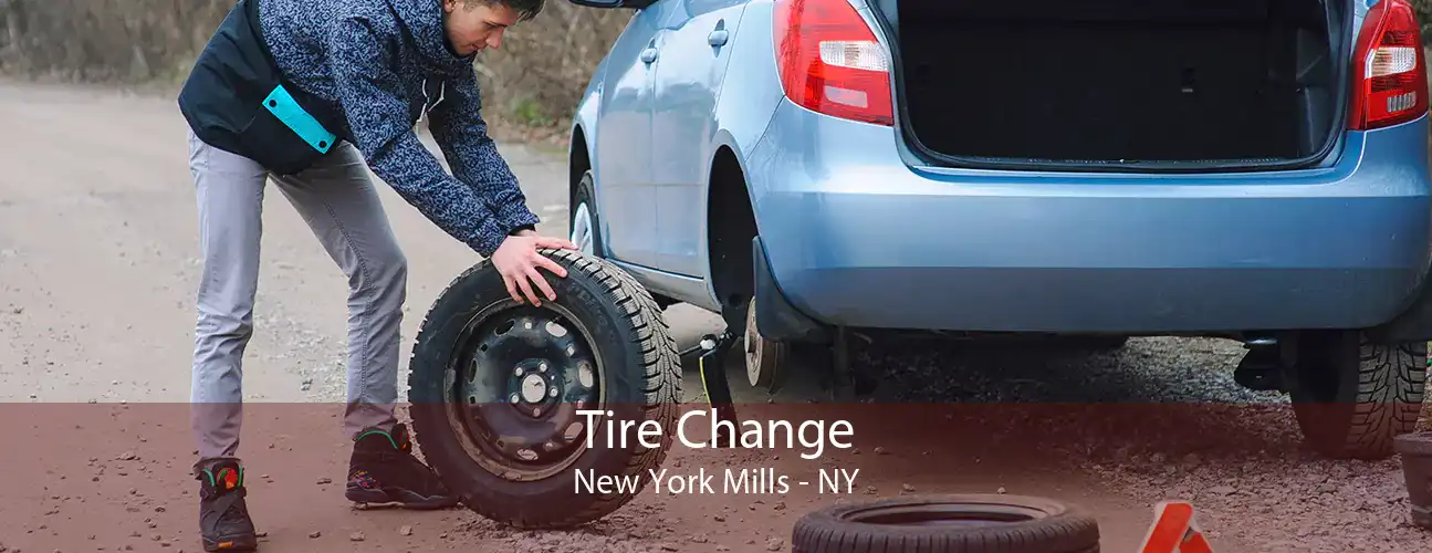 Tire Change New York Mills - NY