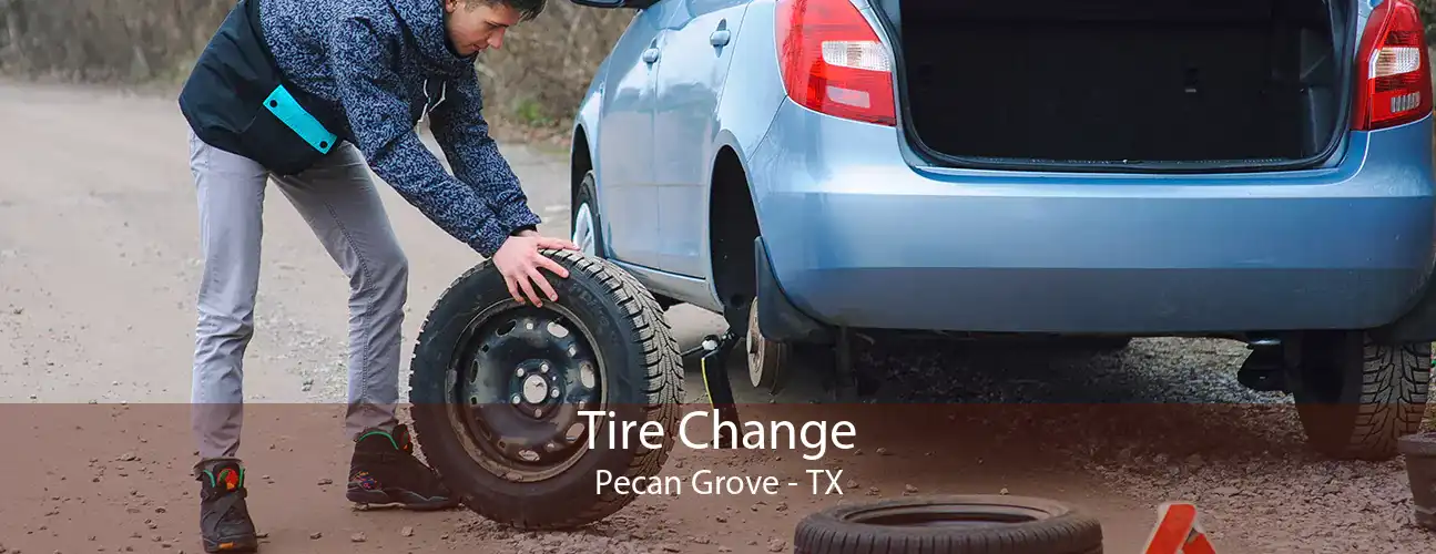 Tire Change Pecan Grove - TX