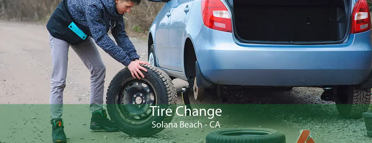Tire Change Solana Beach - CA