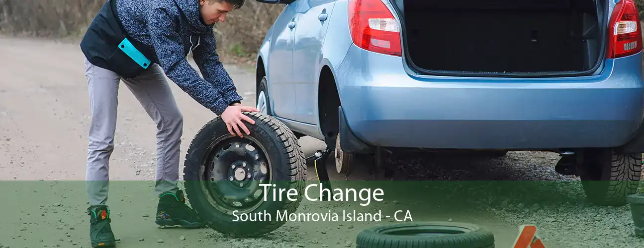 Tire Change South Monrovia Island - CA