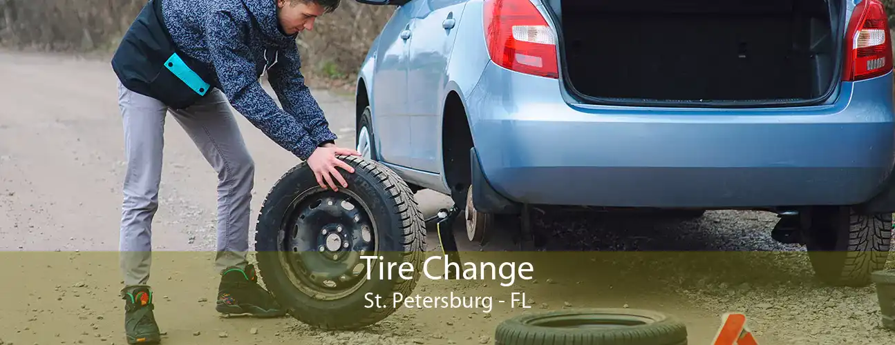 Tire Change St. Petersburg - FL