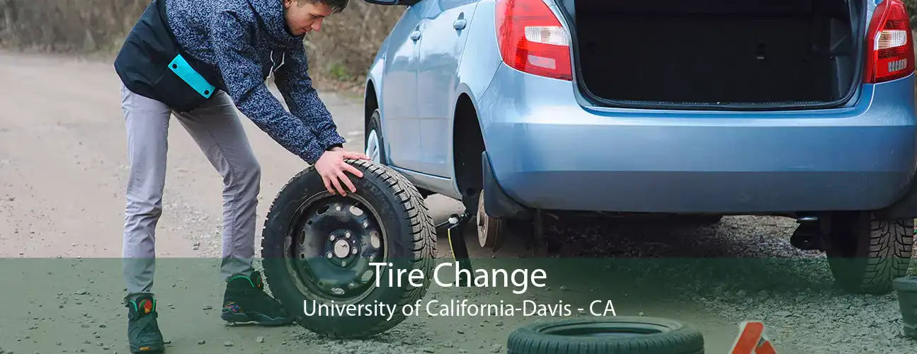 Tire Change University of California-Davis - CA