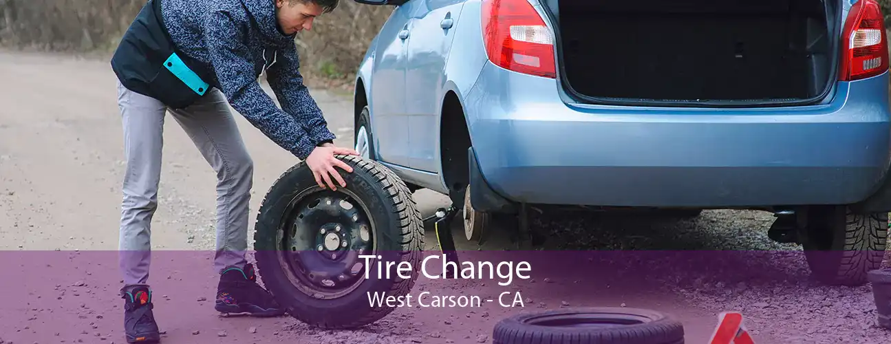 Tire Change West Carson - CA