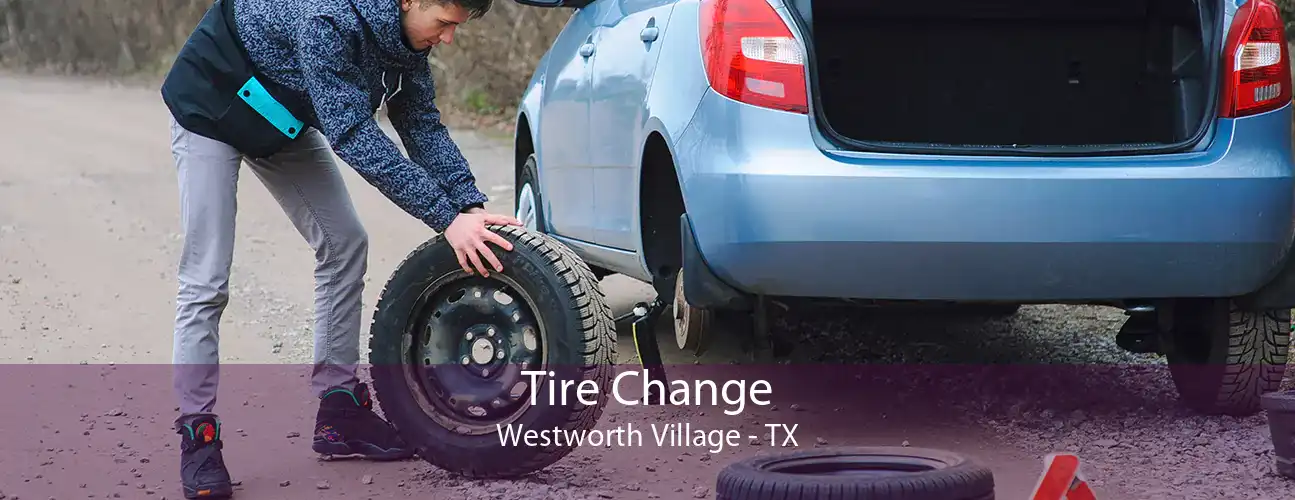 Tire Change Westworth Village - TX