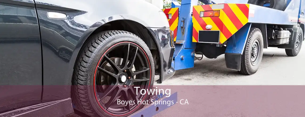 Towing Boyes Hot Springs - CA