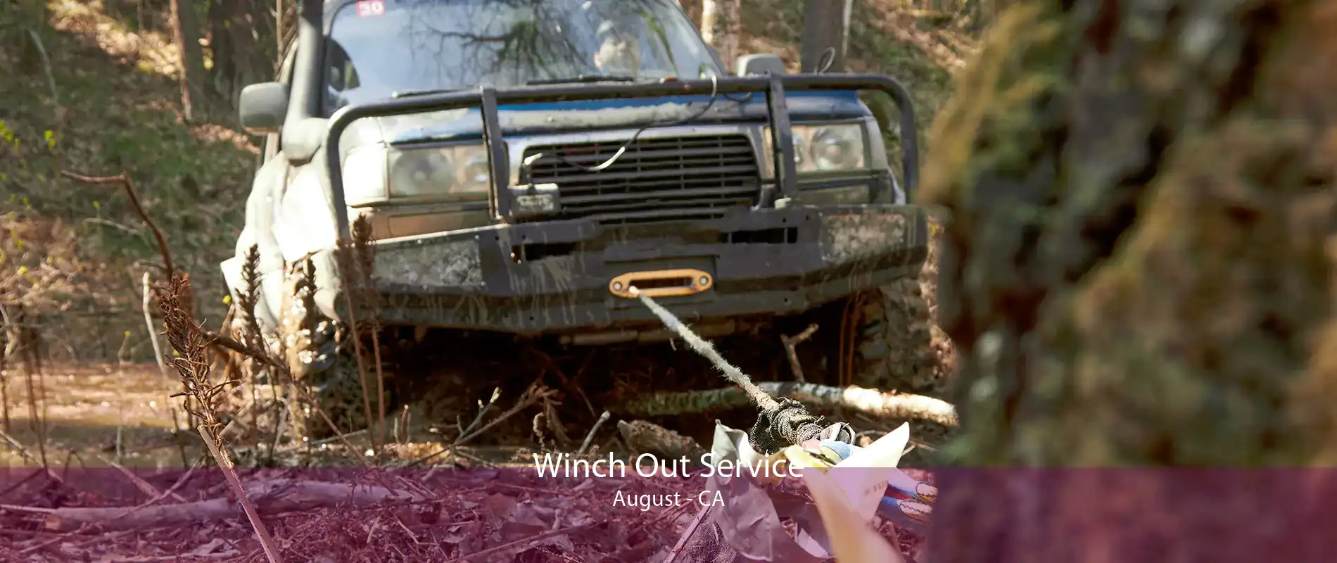 Winch Out Service August - CA