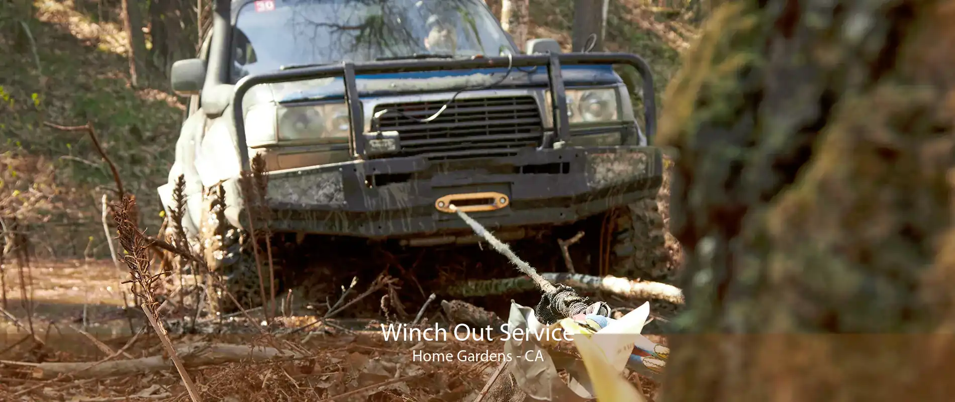 Winch Out Service Home Gardens - CA