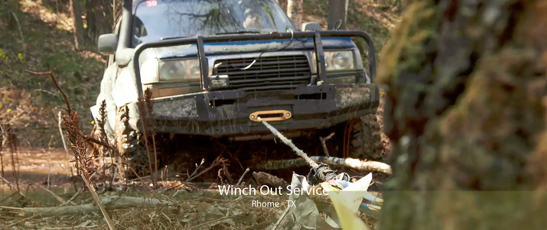 Winch Out Service Rhome - TX