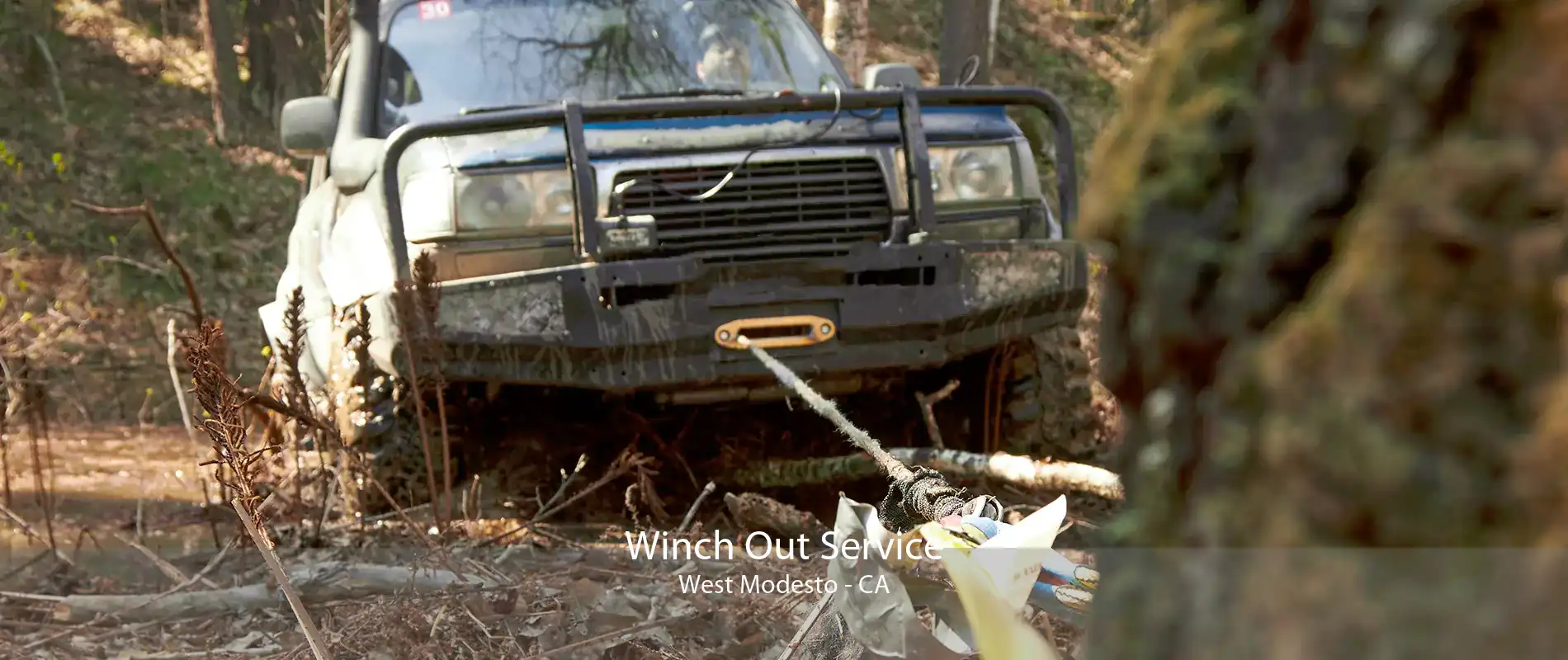 Winch Out Service West Modesto - CA